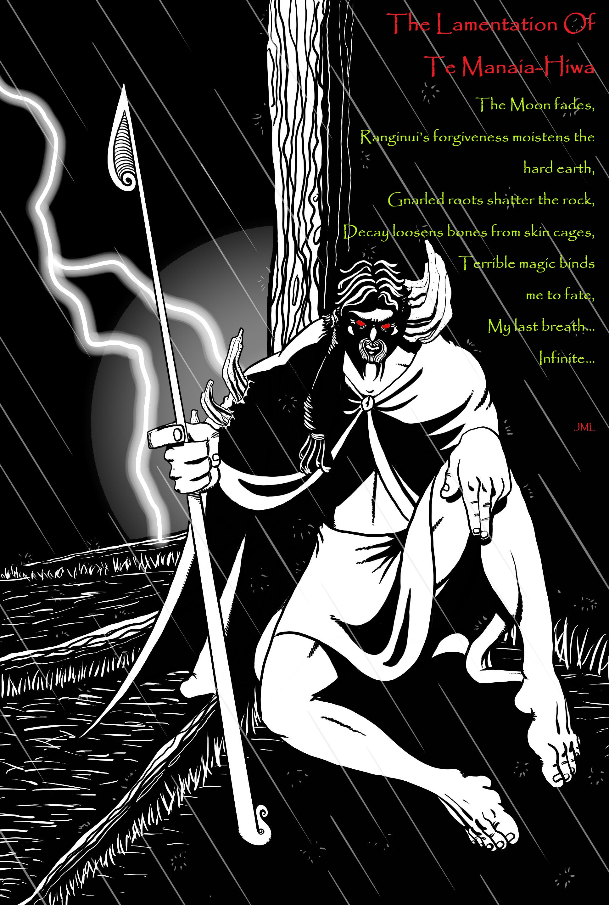 The Lamentation Of Dark Manaia Final